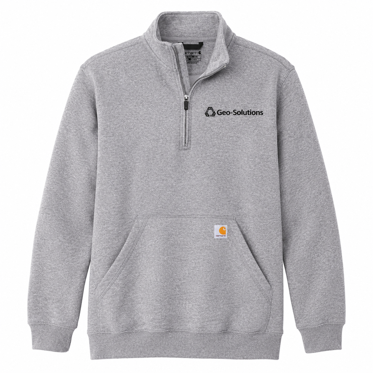 Carhartt® Midweight 1/4-Zip Mock Neck Sweatshirt